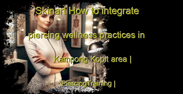 Skinart How to integrate piercing wellness practices in Kampong Kopit area | PiercingTraining | PiercingClasses | SkinartTraining-Singapore
